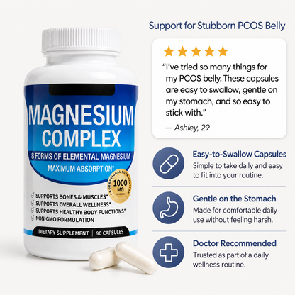 PCOS Magnesium+ | Complete Magnesium Complex